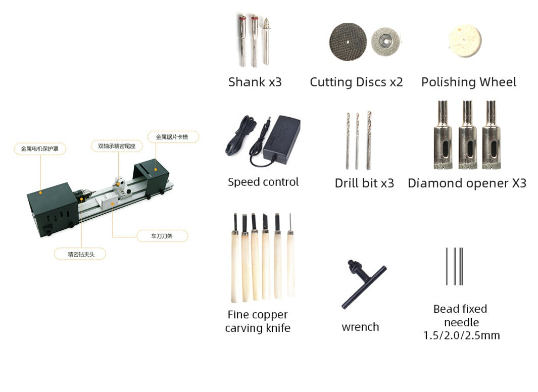 Polishing And Cutting Round Beads Machine - iztia