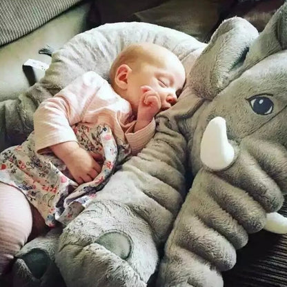 Elephant Doll Pillow Baby Comfort Sleep With - iztia