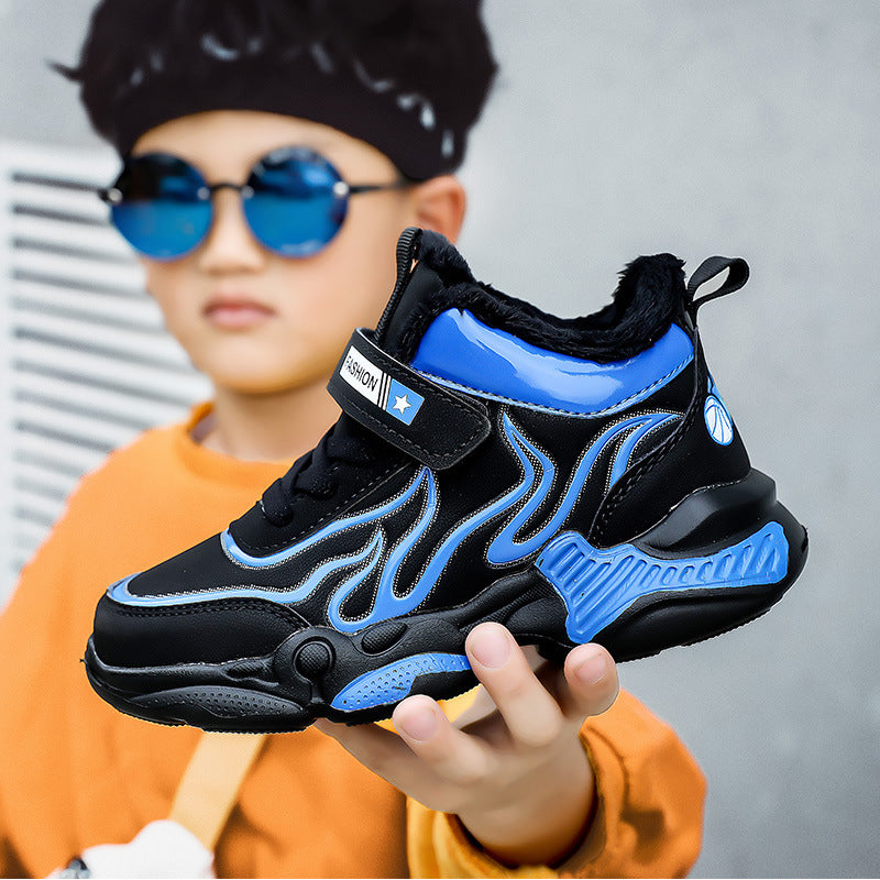 Children's Basketball Shoes Korean Sports Shoes Boys' Shoes - iztia