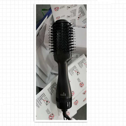 One-Step Electric Hair Dryer Comb Multifunctional Comb Straightener Hair Curling - iztia