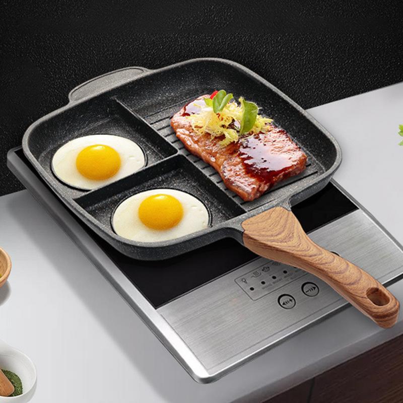 Maifanshi fried steak pot multi-function household omelette pan pan induction cooker non-stick pan - iztia