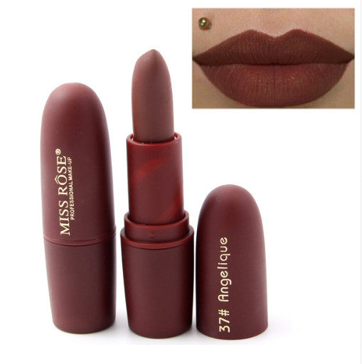 Lipstick matte moisturizing lipstick lasts without fading - iztia