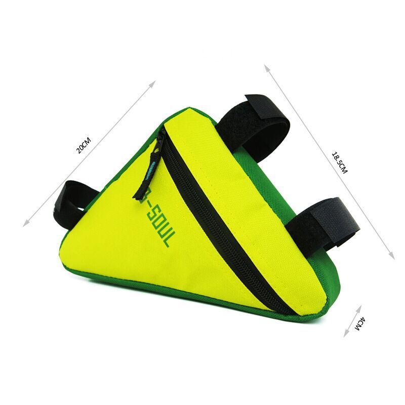 Saddle bag riding bicycle mountain bike bag triangle tool kit upper tube beam bag bicycle equipment accessories - iztia