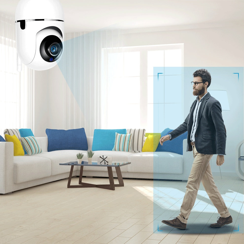 1080P Home Security Surveillance  Auto Tracking Camera US Plug - iztia