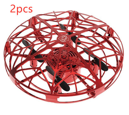 Flying Helicopter Mini Drone UFO RC Drone Infraed Induction - iztia