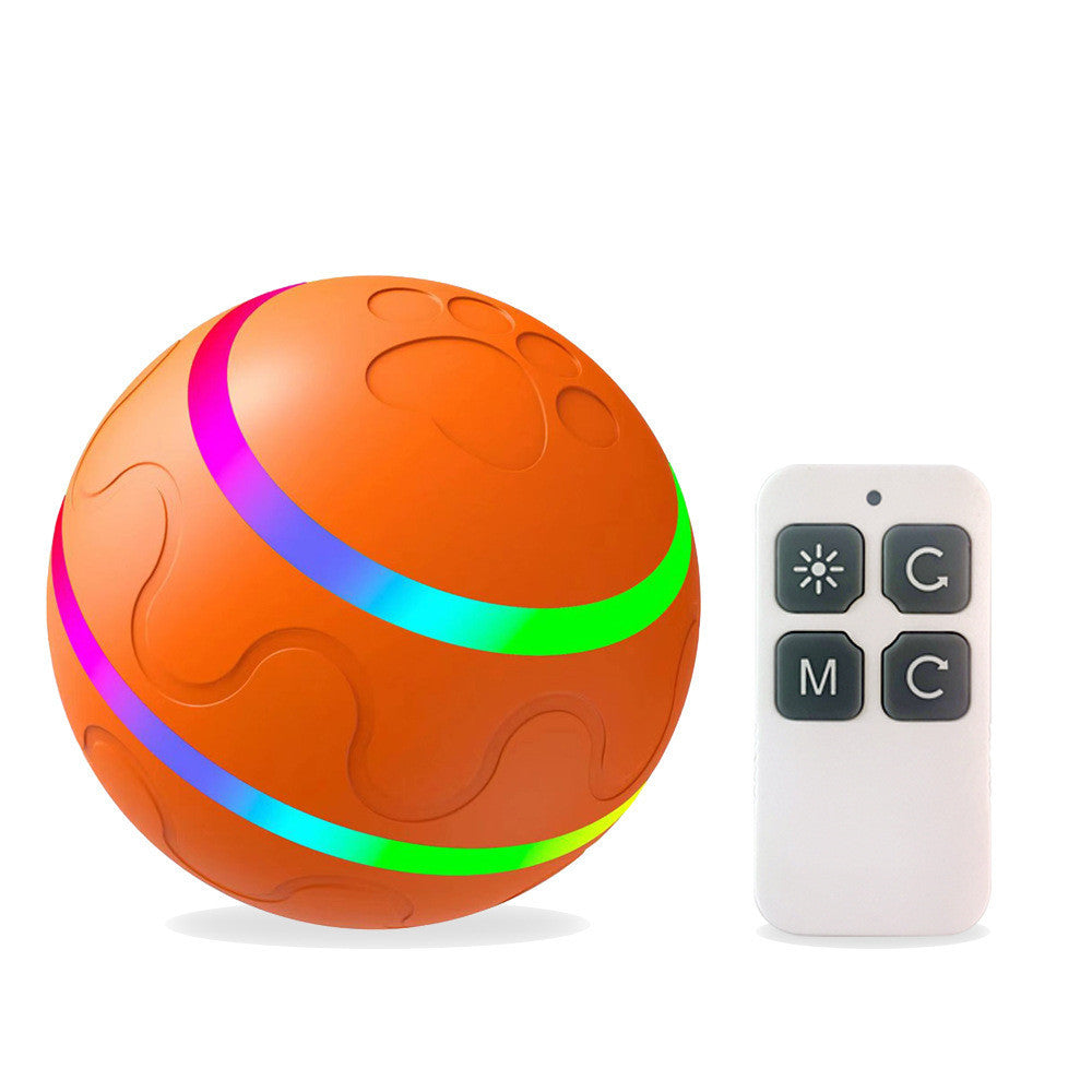 Pet New Cat Wicked Ball Toy Intelligent Ball USB Cat Toys Self Rotating Ball Automatic Rotation Ball - iztia