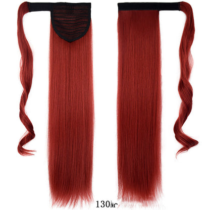 Velcro Wig Ponytail Straight Invisible Hair Extension - iztia