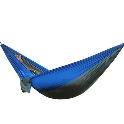 Backpacking Hammock - Portable Nylon Parachute Outdoor Double Hammock - iztia