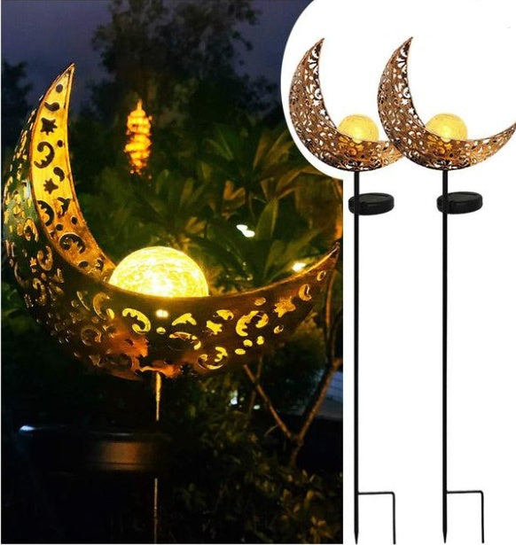 LED Solar Flame Light Metal LED Garden Light Flame Effect Lamp Waterproof Outdoor Lights Landscape Lights Solar Decorative Light - iztia