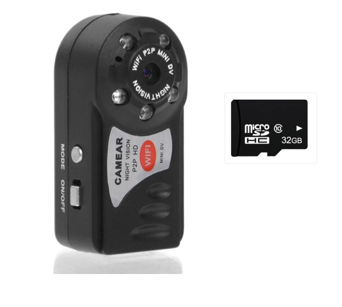 Mini WiFi Camera Wireless Securiy Video Camera With Infrared Night Vision Wireless DVR - iztia