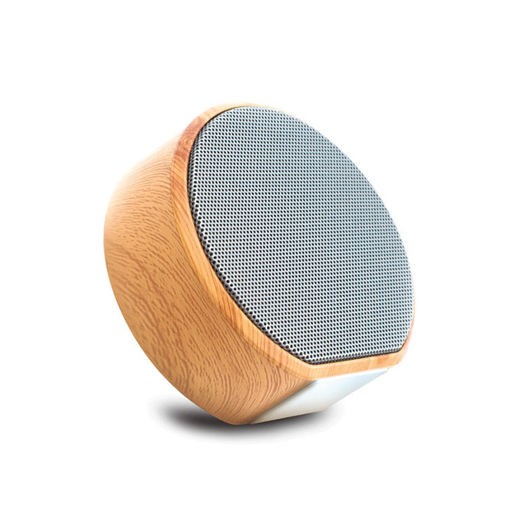 Mini Wood Bluetooth Speaker Portable Outdoor Wireless Support AUX TF - iztia