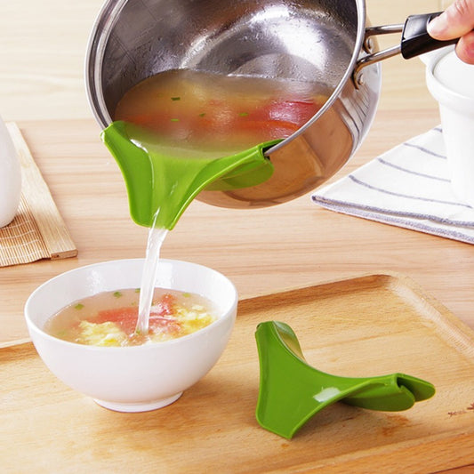 Silicone Soup Funnel Kitchen Gadget Tools - iztia