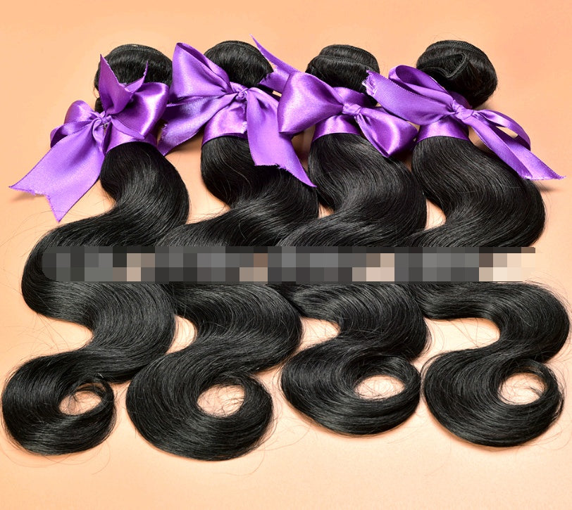 Real hair wig, hair styling hair extension, body wave human hair weaves - iztia