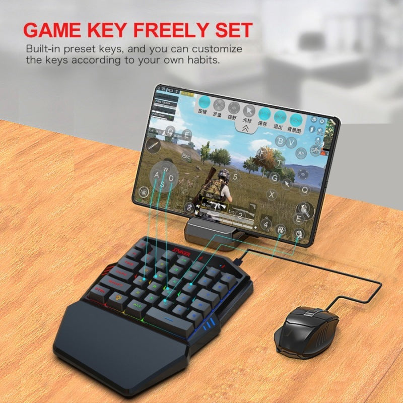 Gaming Keyboard Throne One Mouse Set - iztia