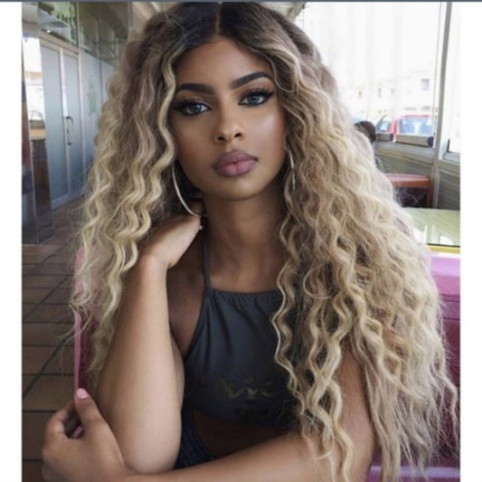 European and American Wigs for Ladies Deep Wave - iztia