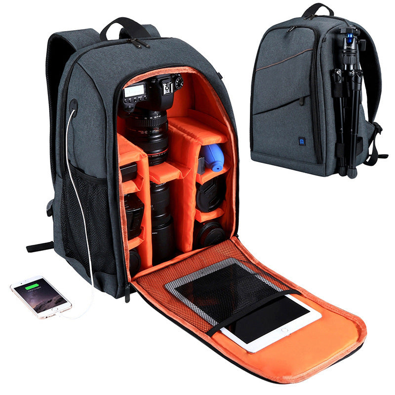 Camera backpack waterproof camera bag - iztia