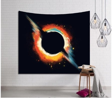 Galaxy Hanging Wall Tapestry Hippie Retro Home Decor Yoga Beach Mat - iztia