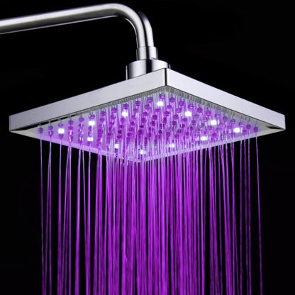 Luminous color changing shower head - iztia