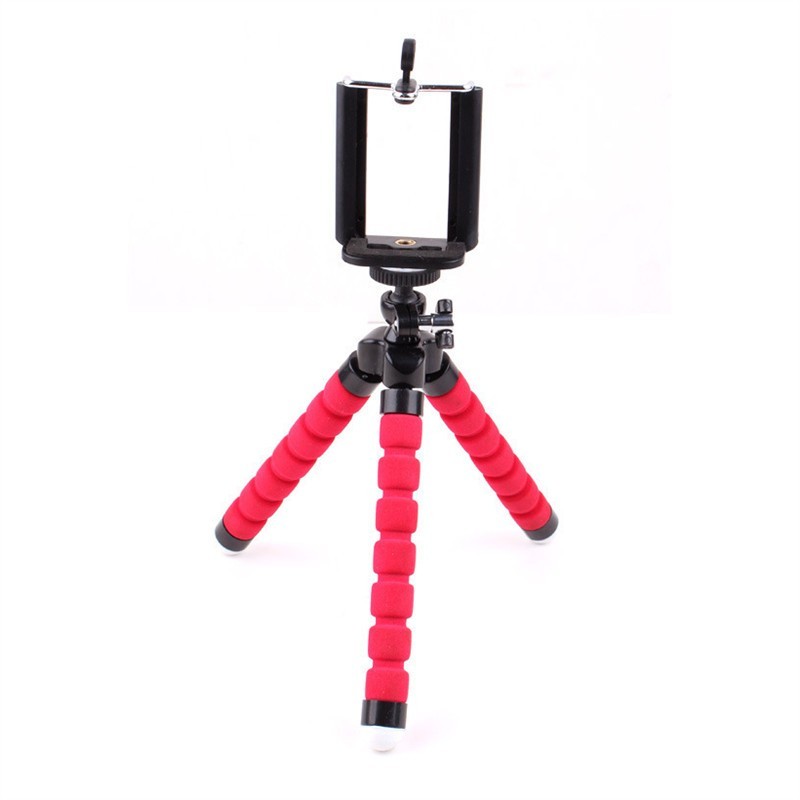 Mini Flexible Sponge Octopus Tripod Smartphone Tripod For Gopro 10 9 Camera Accessory - iztia