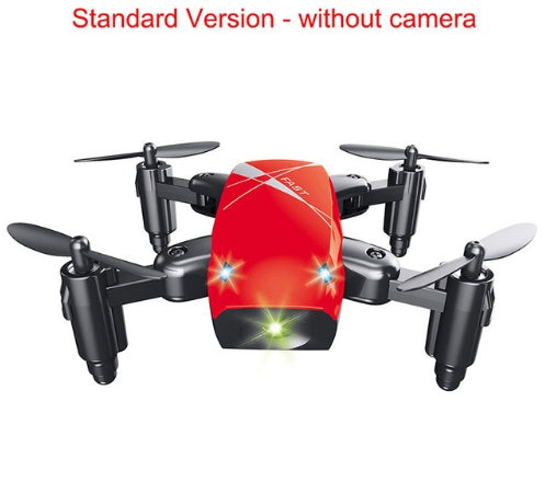 Micro Foldable RC Drone 3D Bearing Steering Wheel Remote Control Quadcopter Toys With Camera WiFi APP Control Helicopter Dron Kids Gift - iztia