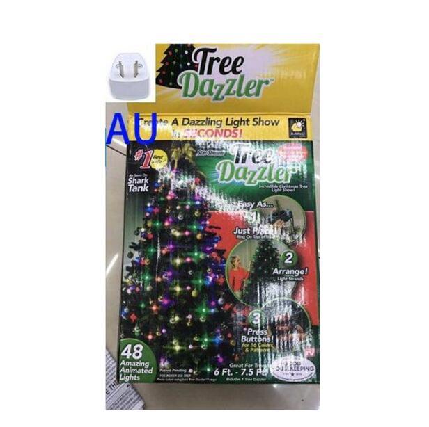 64 Light Dazzler Shower Tree Light Show Of Christmas Tree - iztia