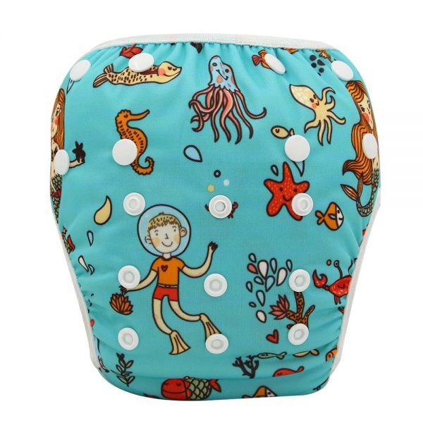 Baby Unisex Waterproof Adjustable Swim Diaper - iztia