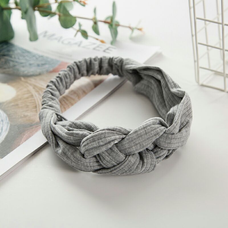 Knitted Chinese knot hair band - iztia