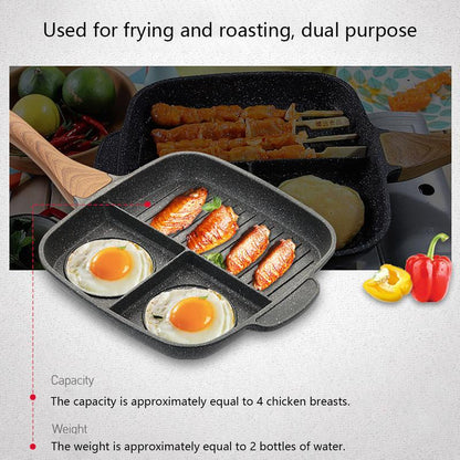 Maifanshi fried steak pot multi-function household omelette pan pan induction cooker non-stick pan - iztia