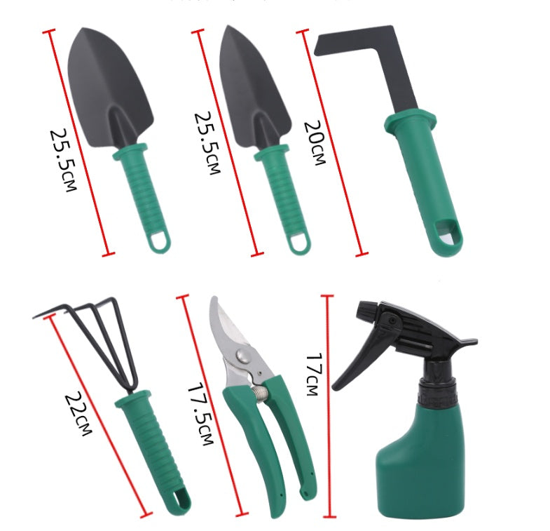 Ten-piece gardening tool set - iztia