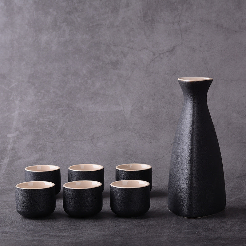 Sakura vintage sake set - iztia