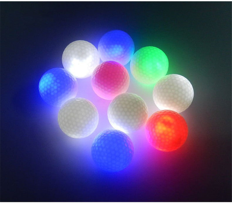 Led Golf Ball Flashing Ball Golf Supplies - iztia