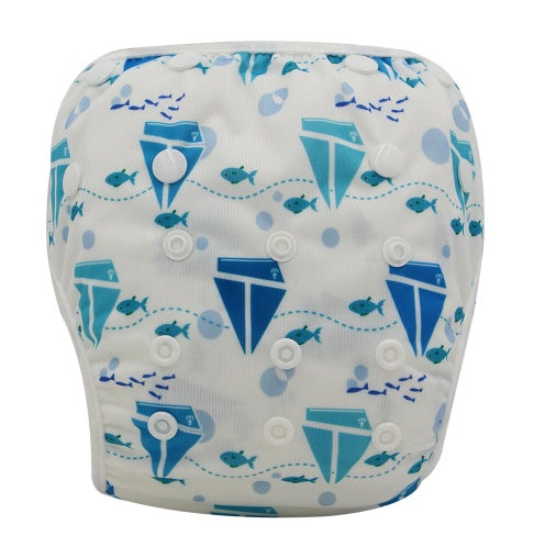 Baby Unisex Waterproof Adjustable Swim Diaper - iztia