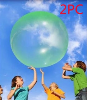 Big Inflatable Ball Children's Toy Elastic Ball Water Ball Bubble Ball Inflatable Ball - iztia