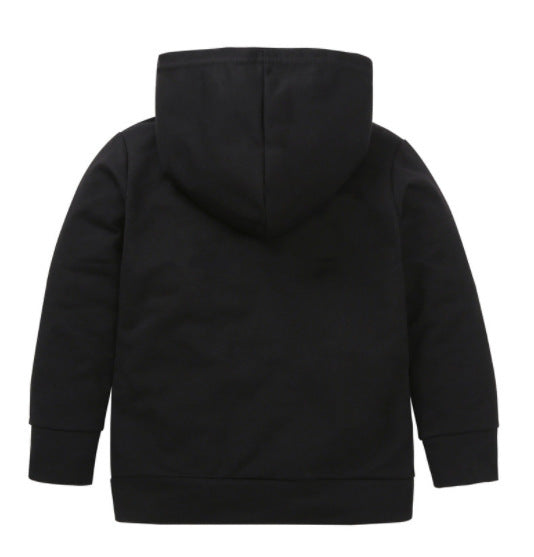 Children's hooded sweater letter top - iztia