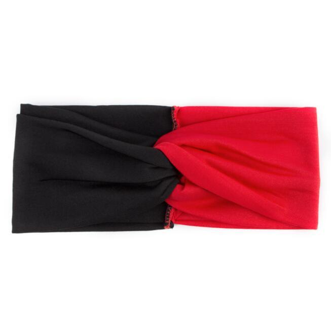 Turban headband women twist elastic headband head band sport yoga headband headdress headwrap girls hair accessories - iztia