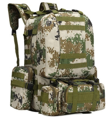 Outdoors Camouflage Tactical Hiking Bacpack - iztia