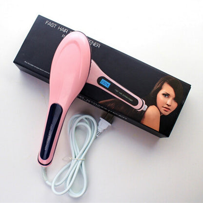 Paddle Brush Hair Straightener - iztia