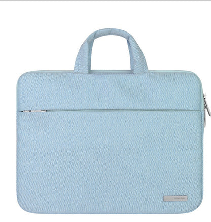 Portable Laptop Briefcase 11.6"-15.6" Nylon | Zipper Closure | Casual Style | Unisex Design - iztia