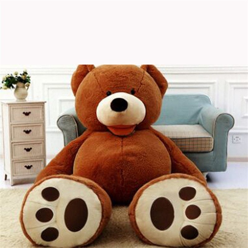 Giant Teddy Bear Plush Toy Huge  Soft Toys  Leather Shell - iztia