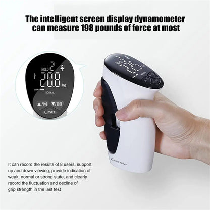 Digital Electric Hand Gripper Hand Dynamometer Counting Gripper Hand Grips Strengthener Measurement Meter Auto Capturing Power Good Way To Keep Fitness - iztia