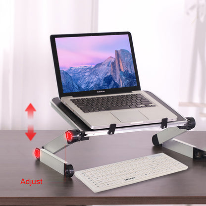 Foldable Laptop Stand Ergonomic Desk Tablet Holder - iztia