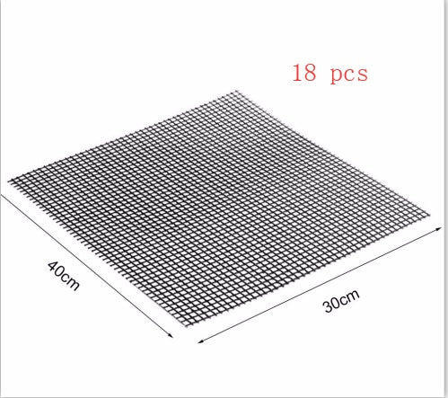 Barbecue Non-Stick Wire Mesh Grilling Mat Reusable Cooking Grilling Mat For Outdoor Activities - iztia