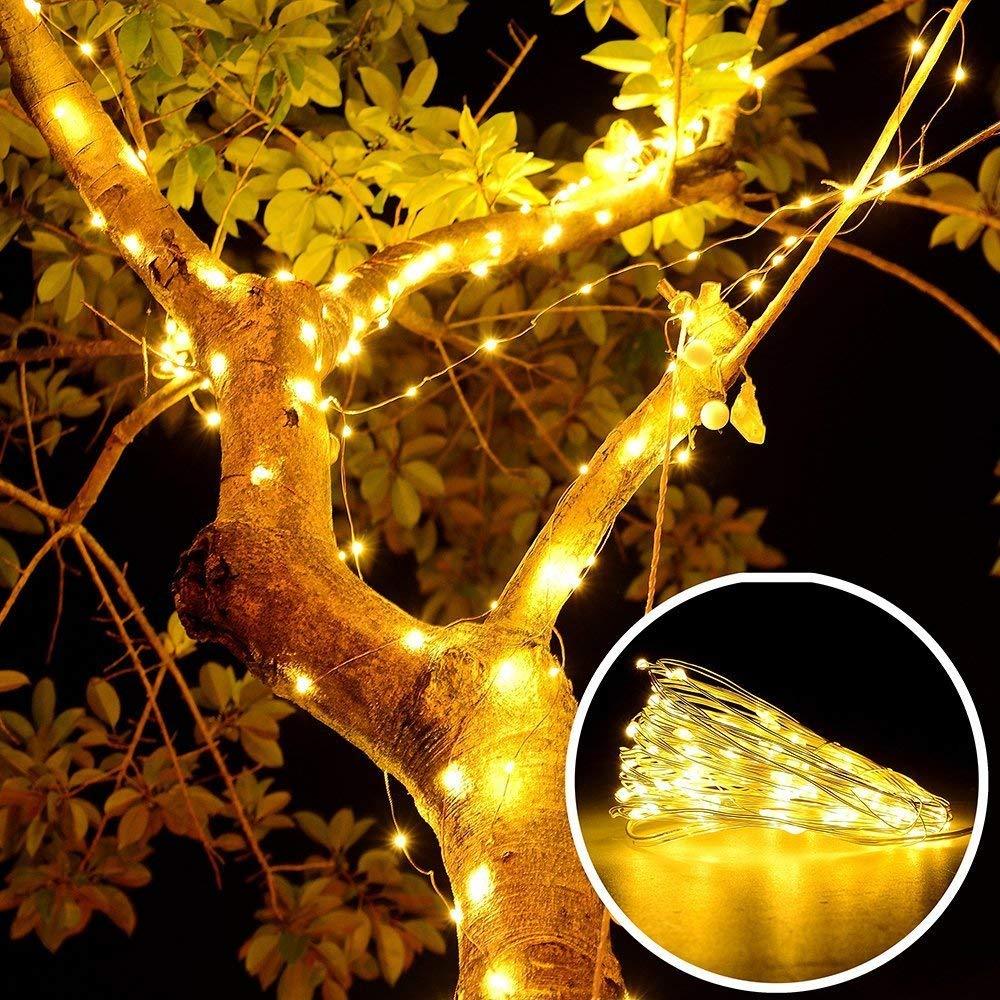 Christmas Light Led Outdoor Battery USB Powered 2m 5m10m String Lights Cooper Wire Garland Wedding Party Decoration Fairy Lights - iztia