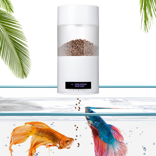 Aquarium tank automatic fish feeder - iztia