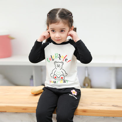 Spring Girls' T-Shirt Long Sleeve T-Shirt Baby Clothes - iztia