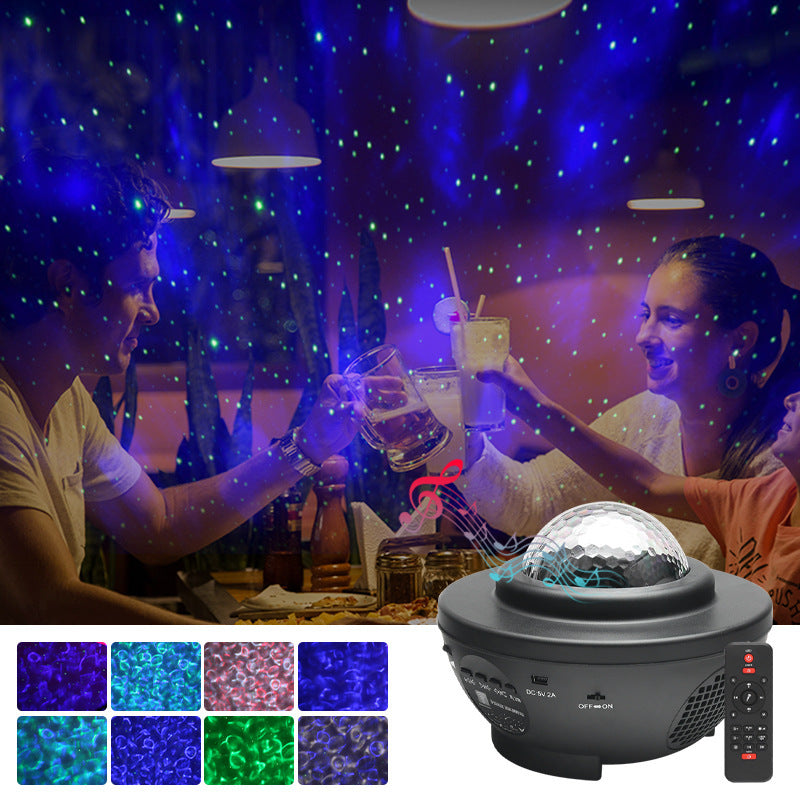 USB Bluetooth Music Star Projector Light - iztia