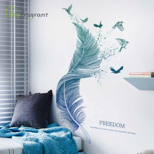 Bedroom Decoration Wall Light Luxury Wall Stickers Wall Stickers - iztia