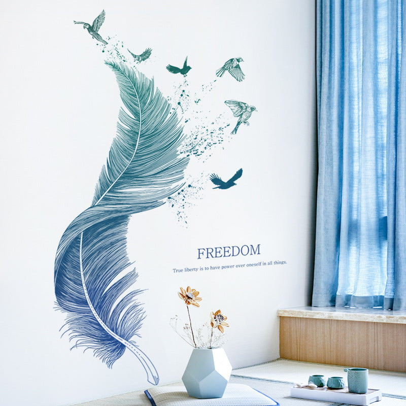 Bedroom Decoration Wall Light Luxury Wall Stickers Wall Stickers - iztia