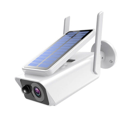 Wireless Wifi Solar Rechargeable Battery Camera - iztia