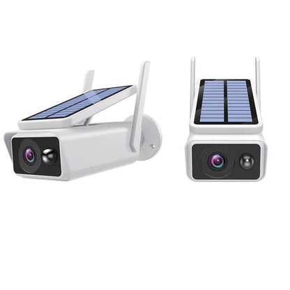 Wireless Wifi Solar Rechargeable Battery Camera - iztia